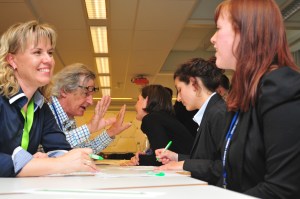 Advisory Board members and staff in a workshop