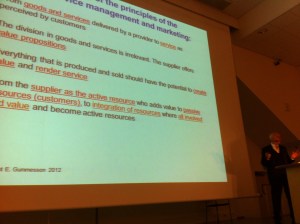 Prof. Evert Gummesson at ServDes