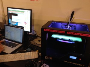 2013, New York, The US. 3D printing at New York University. Photo credit: Erika Pursiainen, Innovation Unit, UNICEF NYHQ