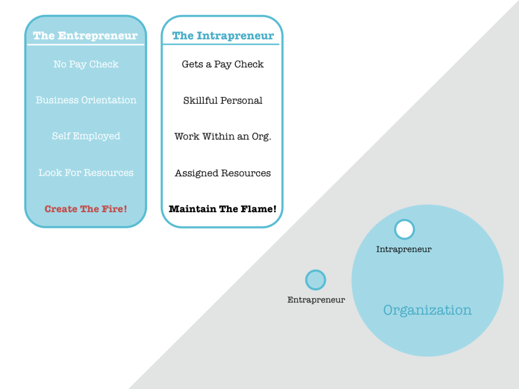 Entrepreneur vs. Intrapreneur