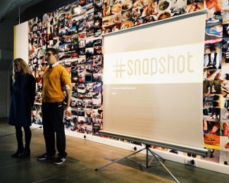 Anna-Kaisa and Risto presenting #snapshot.