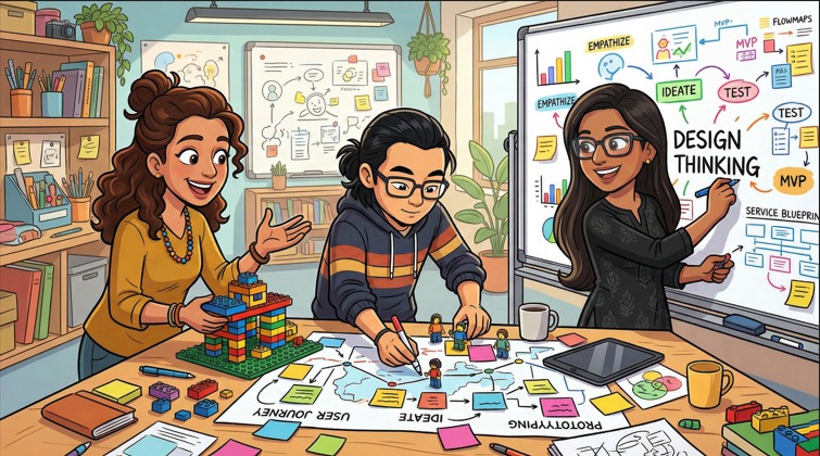 Design Thinking in Action: Turning Creativity into tangible Solutions